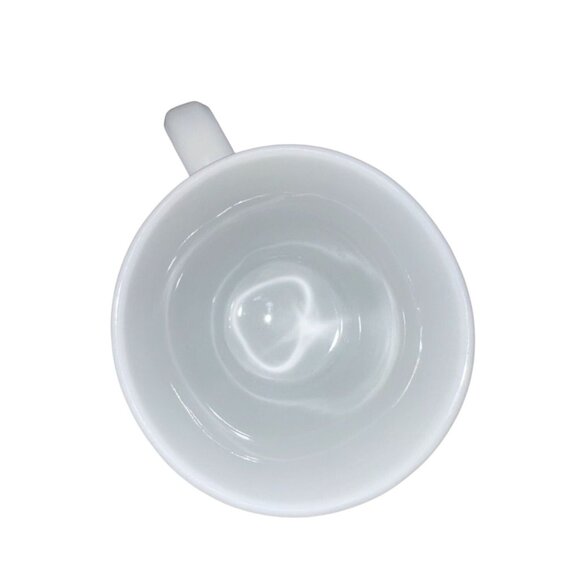 Corelle Coordinates White Porcelain Mug With Embossed Design - Picture 2 of 10